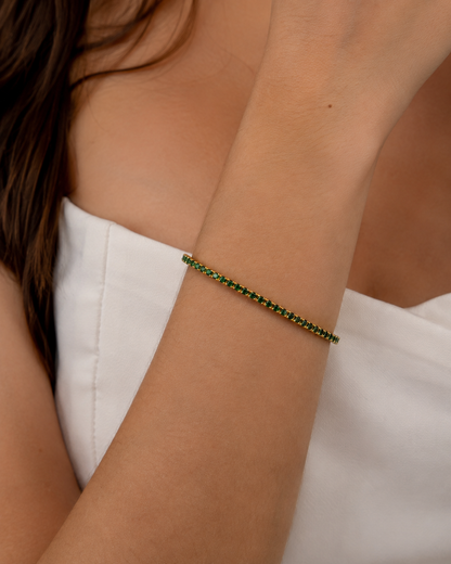 PULSERA TENNIS 18 CM