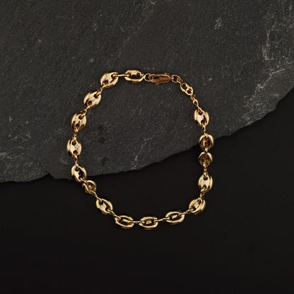 PULSERA TEJIDO GUCCI 4MM 18 CM