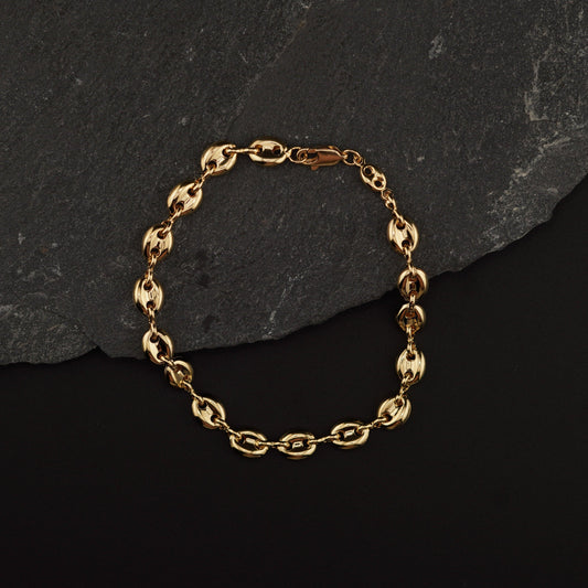 PULSERA TEJIDO GUCCI 4MM 18 CM