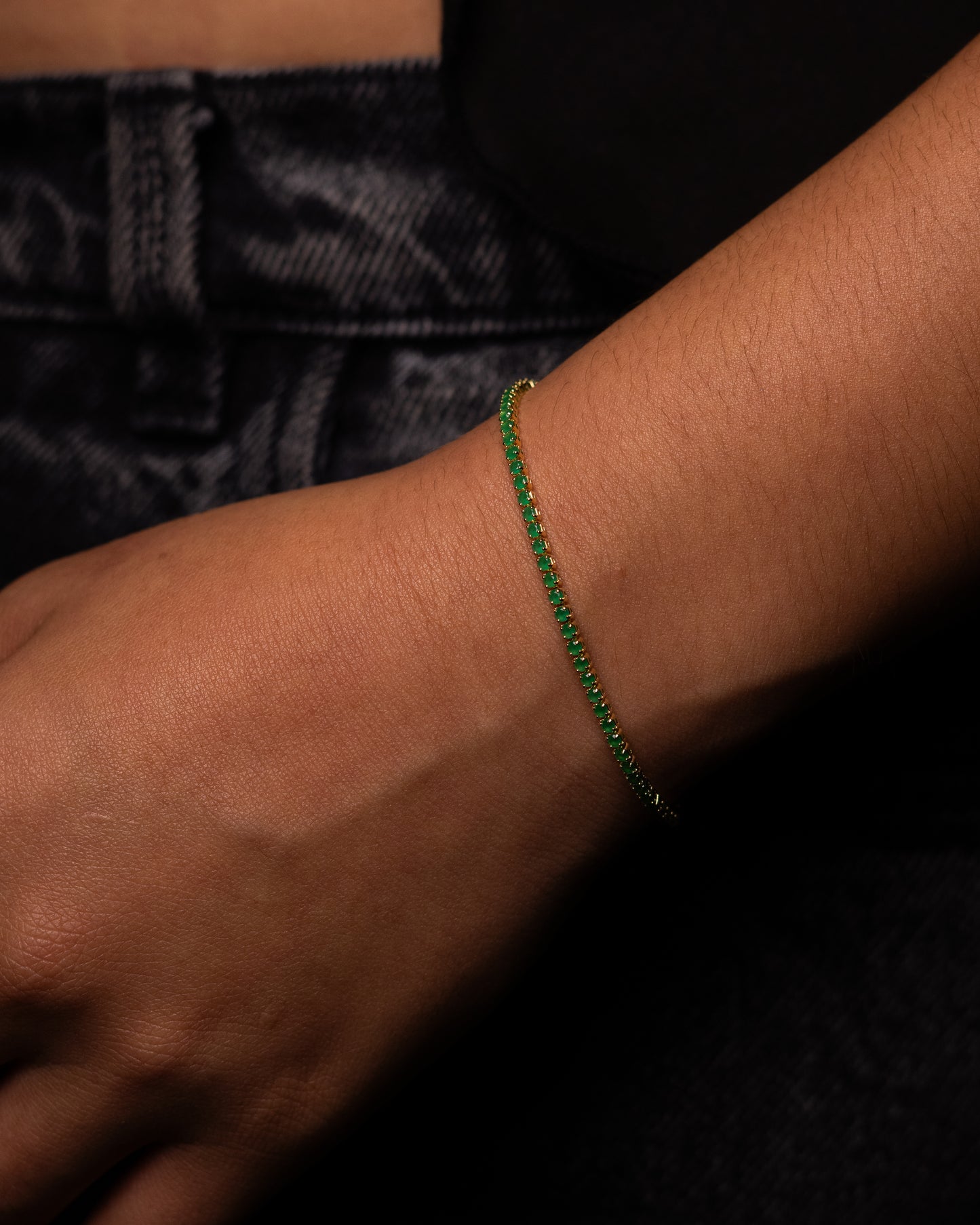 PULSERA TENNIS 18 CM