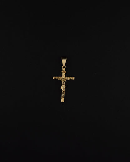 DIJE CRUZ MADERO 3.7 CM