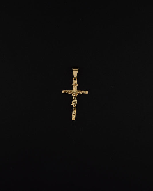 DIJE CRUZ MADERO 3.7 CM