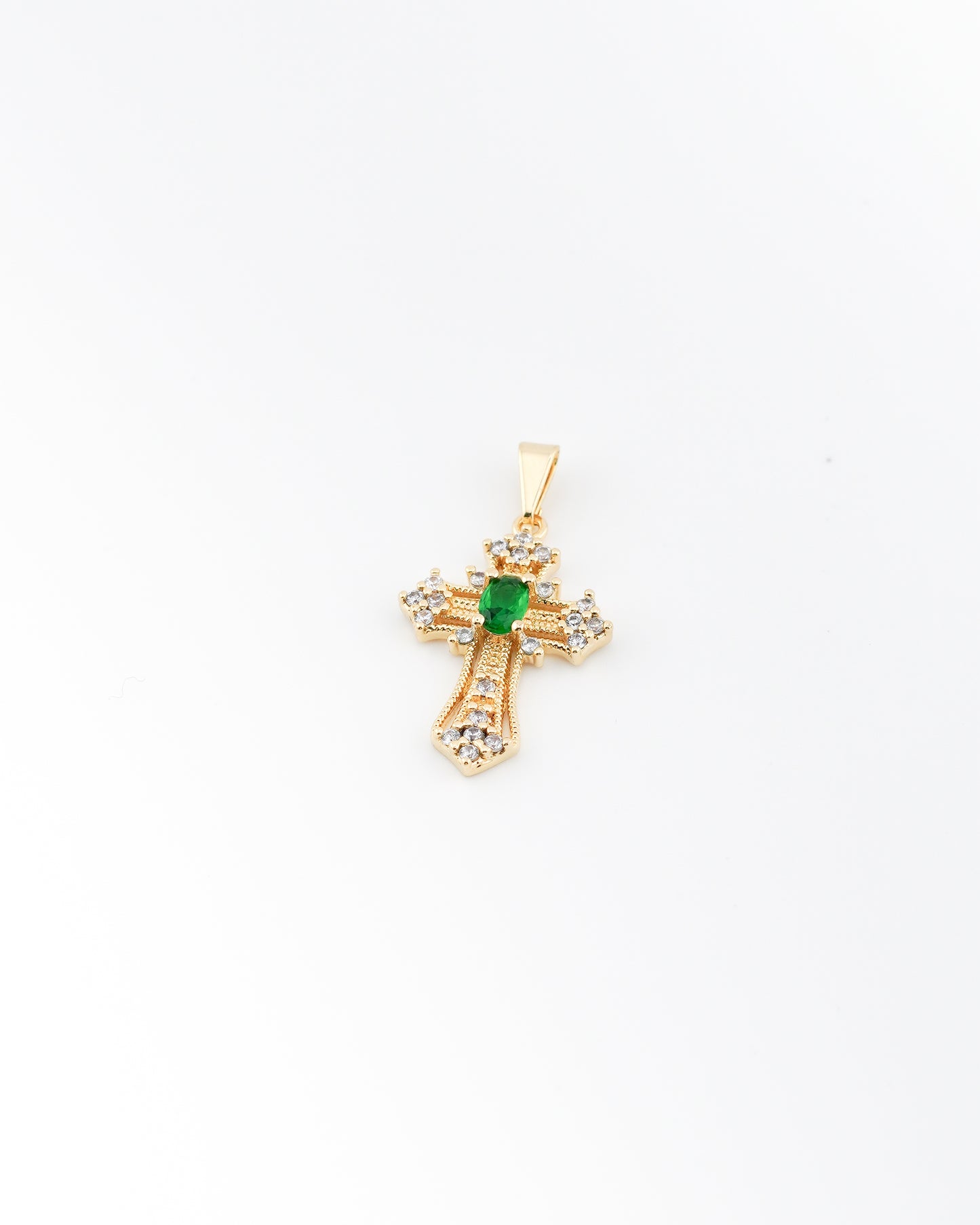 DIJE CRUZ GREEN SOUL 3.3 CM