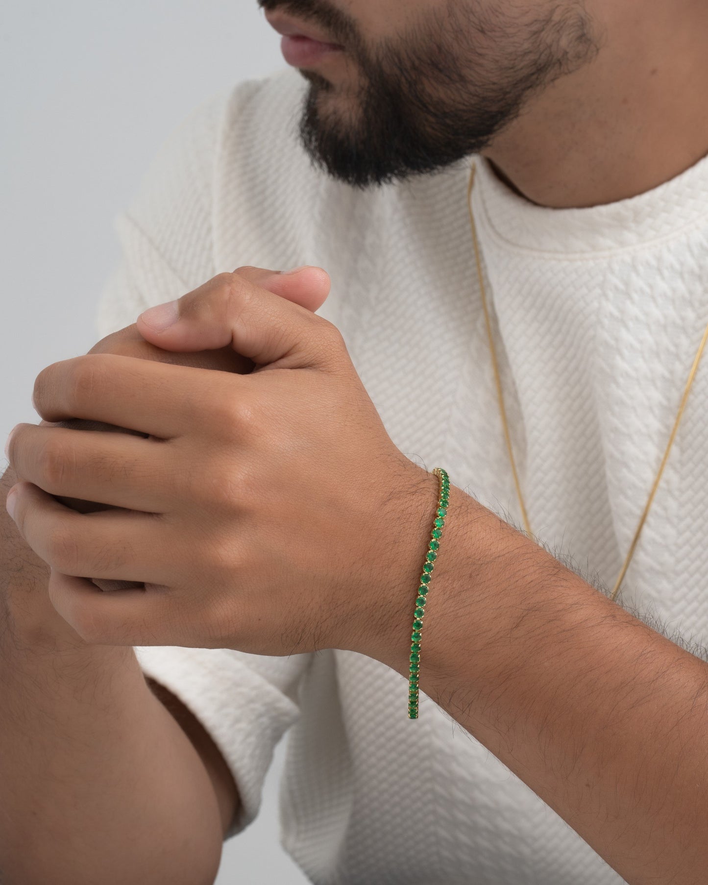 PULSERA TENNIS 18 CM