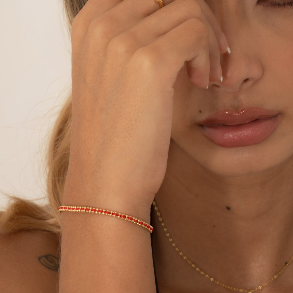 PULSERA INTERCALADA 15 CM + EXT